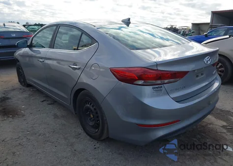 2017 Hyundai Elantra Limited z USA, uszkodzony, nr VIN 5NPD84LF8HH066215